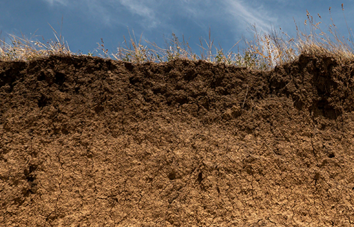 Layers of dirt