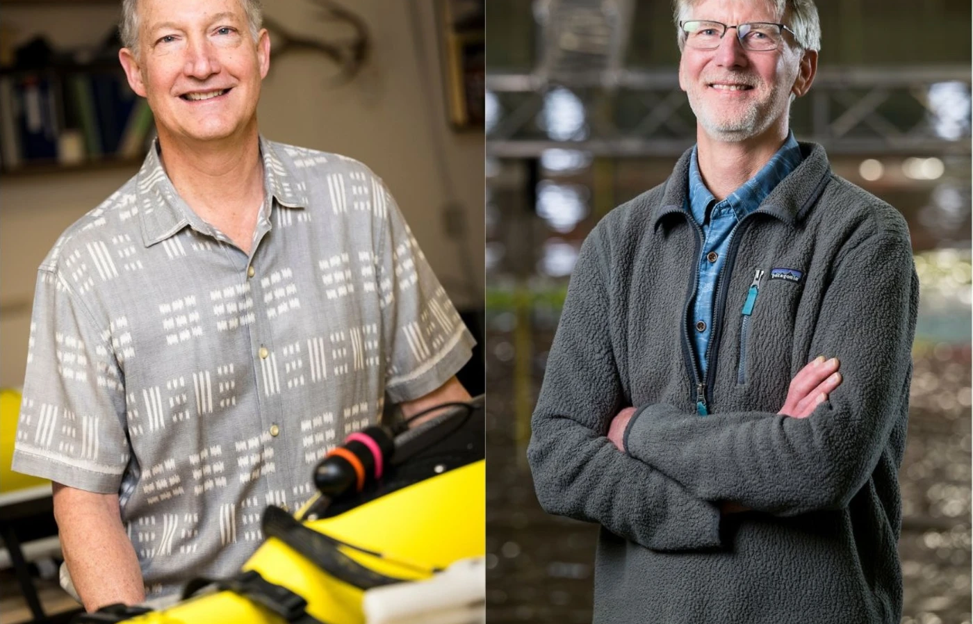 Side-by-side photos of Jack Barth and Dan Cox, each standing and smiling.