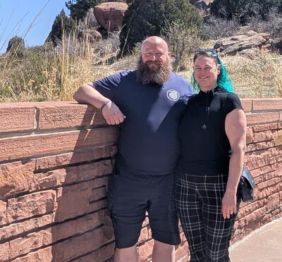 Portrait of Max and Jen Cohen