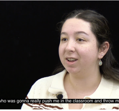 Frame of Jordan Lockhart from a YouTube video interview. 