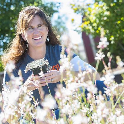 OSU horticulturist Amy Jo Detweiler, photo by Lynn Ketchum