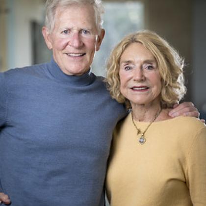 Portrait of Mike and Judy Gaulke