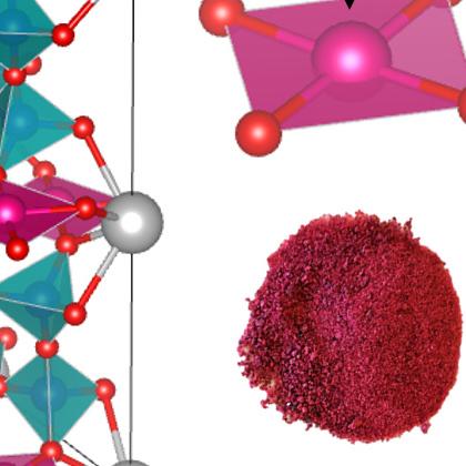 New magenta pigment and its crystal structure