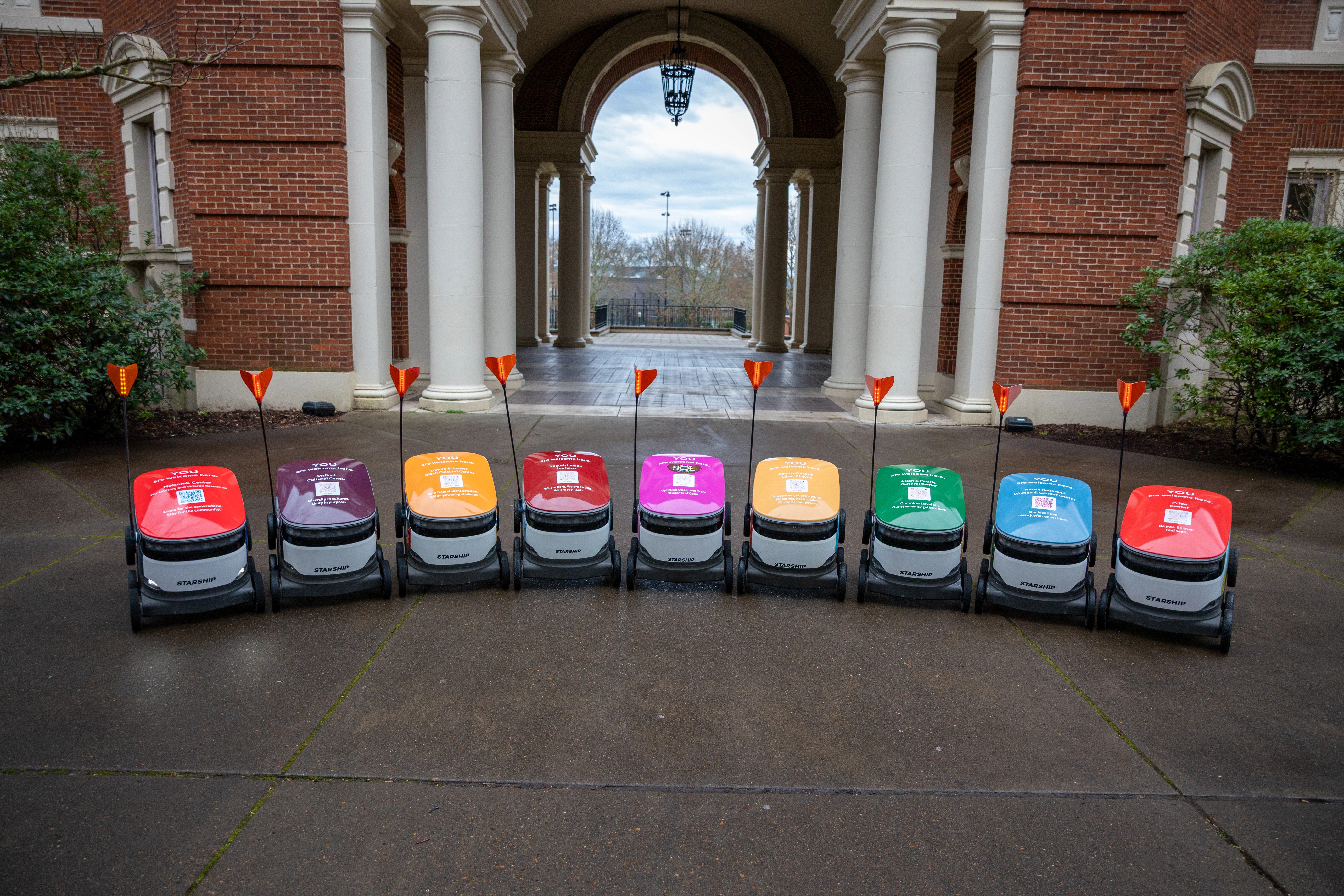 Rainbow of robots