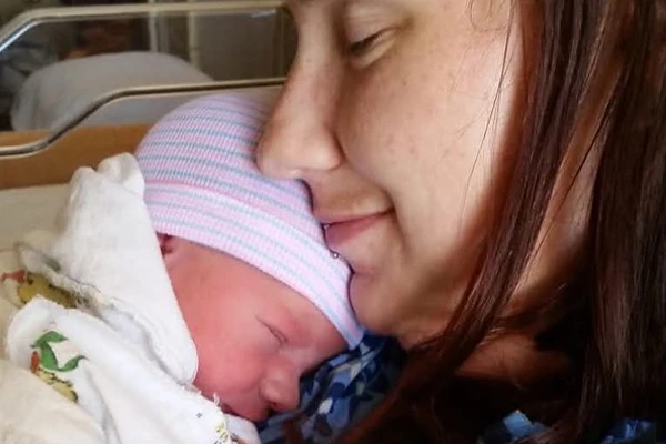 Mother with infant