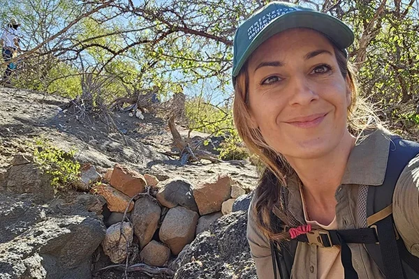 Hiking woman