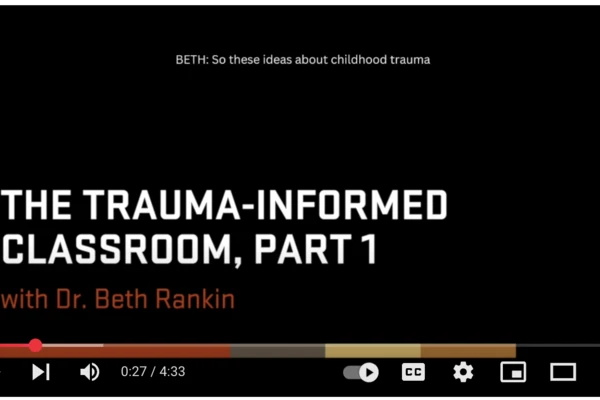 Screenshot of youtube