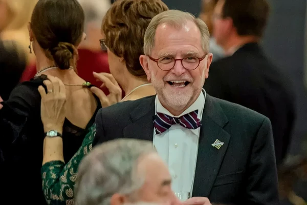 Smiling man with bowtie