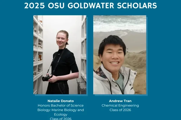 Portraits of Goldwater scholars