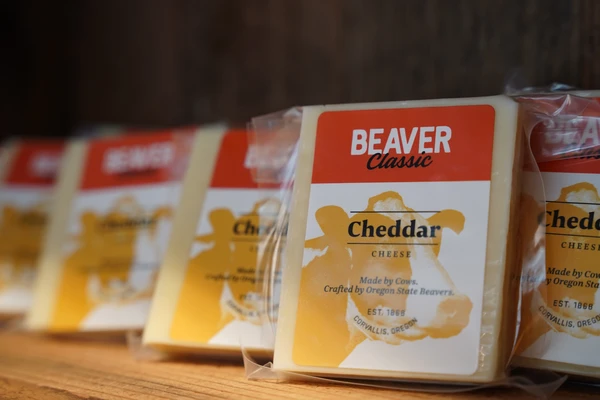 Row of Beaver Classic cheese