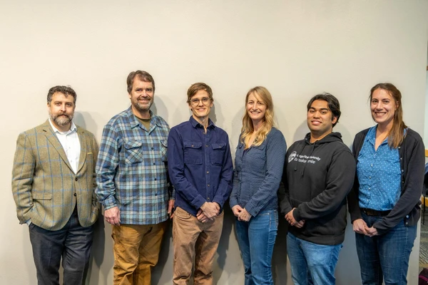 Group of faculty members standing together