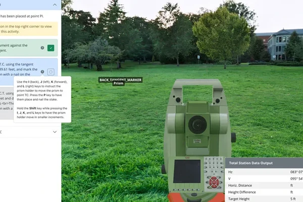 A survey camera in the field.
